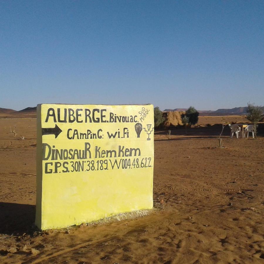 Auberge Dinosaur Kem Kem Hotel Tafraoute Sidi Ali Exterior photo